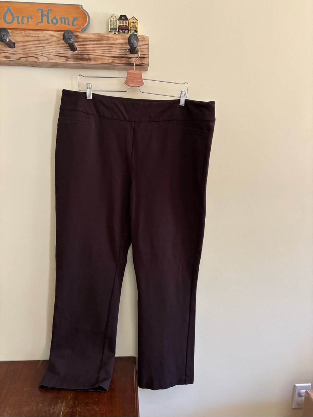 Denver Hayes / Dark Brown / Pull-On Stretch Trousers